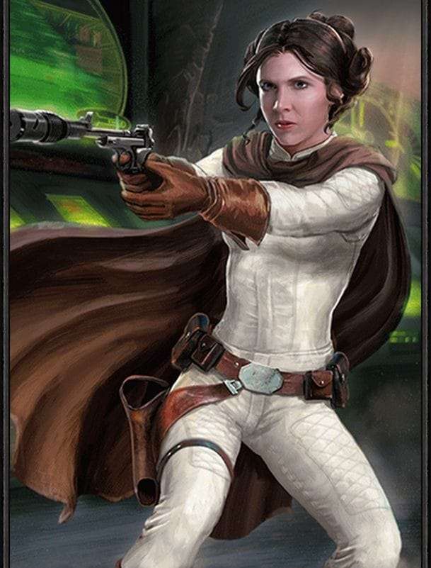 Prinsessan Leia pussel på nätet