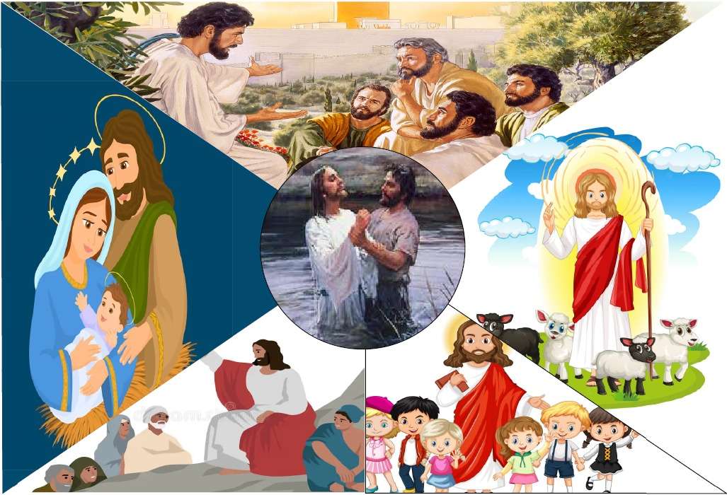 botezul lui Iisus puzzle online
