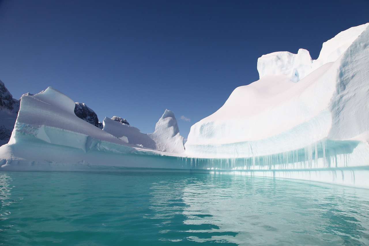 Антарктида, Айсберг, Лед онлайн-пазл