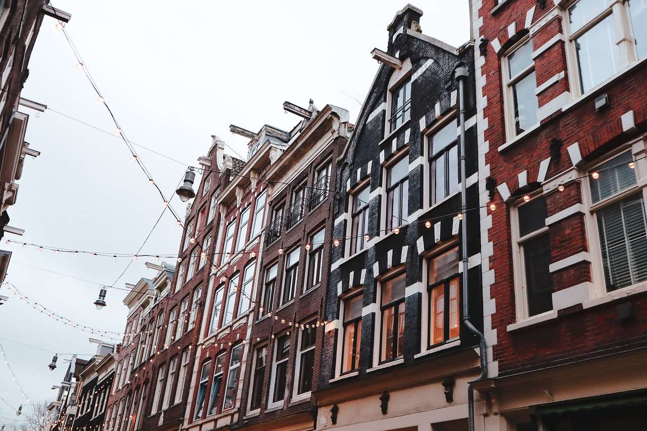 Utca Amszterdamban online puzzle