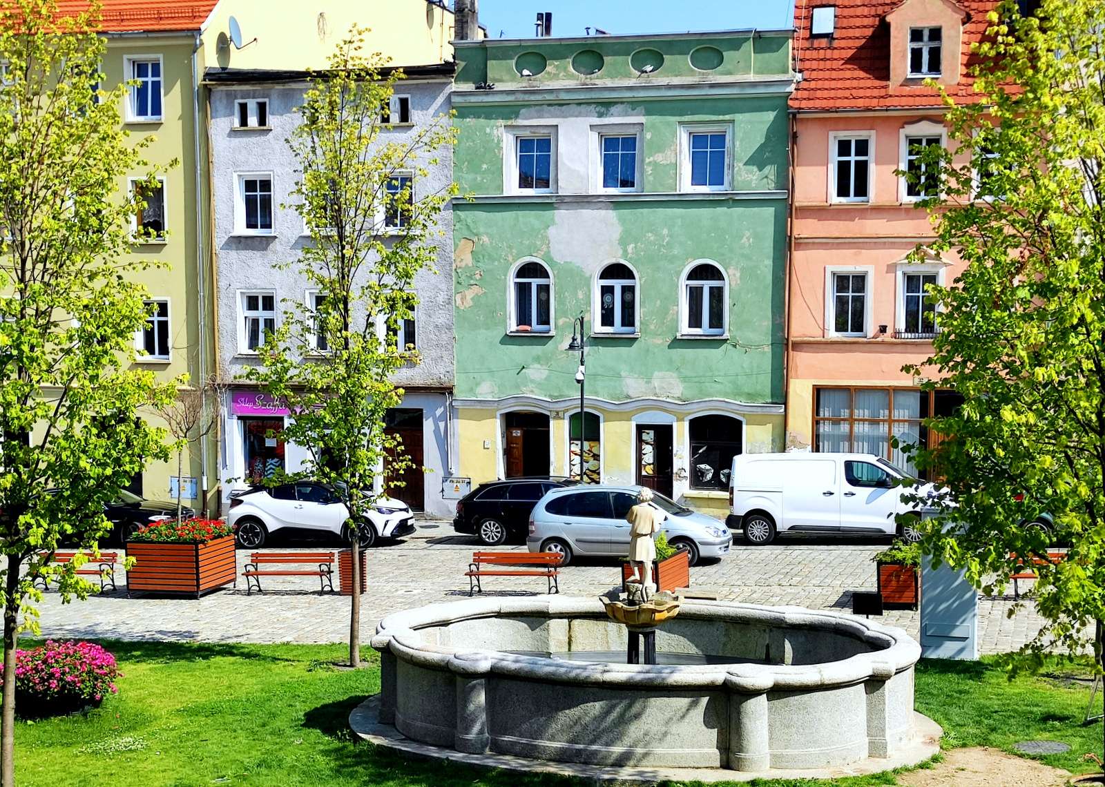 Die Stadt Bolków (Polen, Niederschlesien) Puzzlespiel online