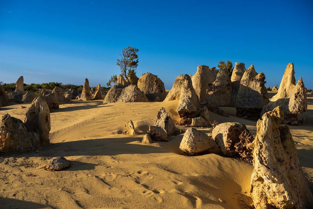 Rochas no deserto quebra-cabeças online
