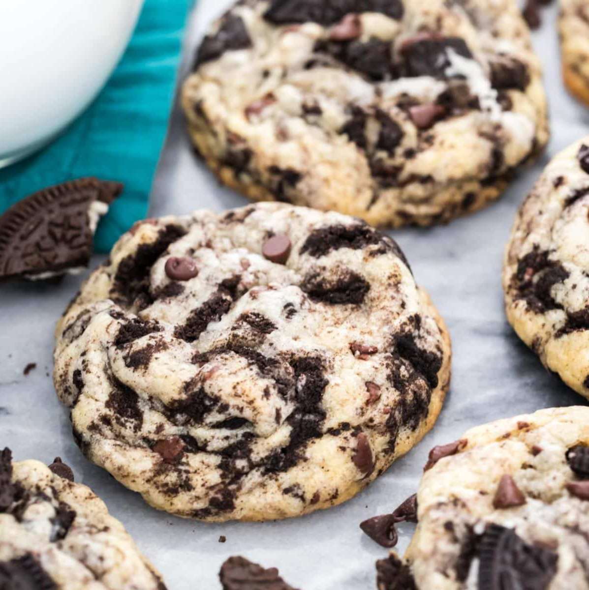 Biscuiți și prăjituri cu cremă puzzle online