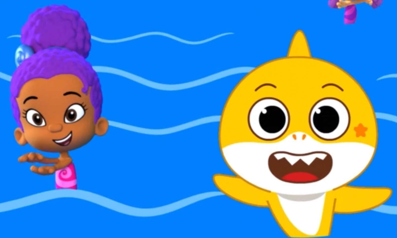 Zooli e Bebê Tubarão! ❤️❤️❤️❤️❤️ quebra-cabeças online
