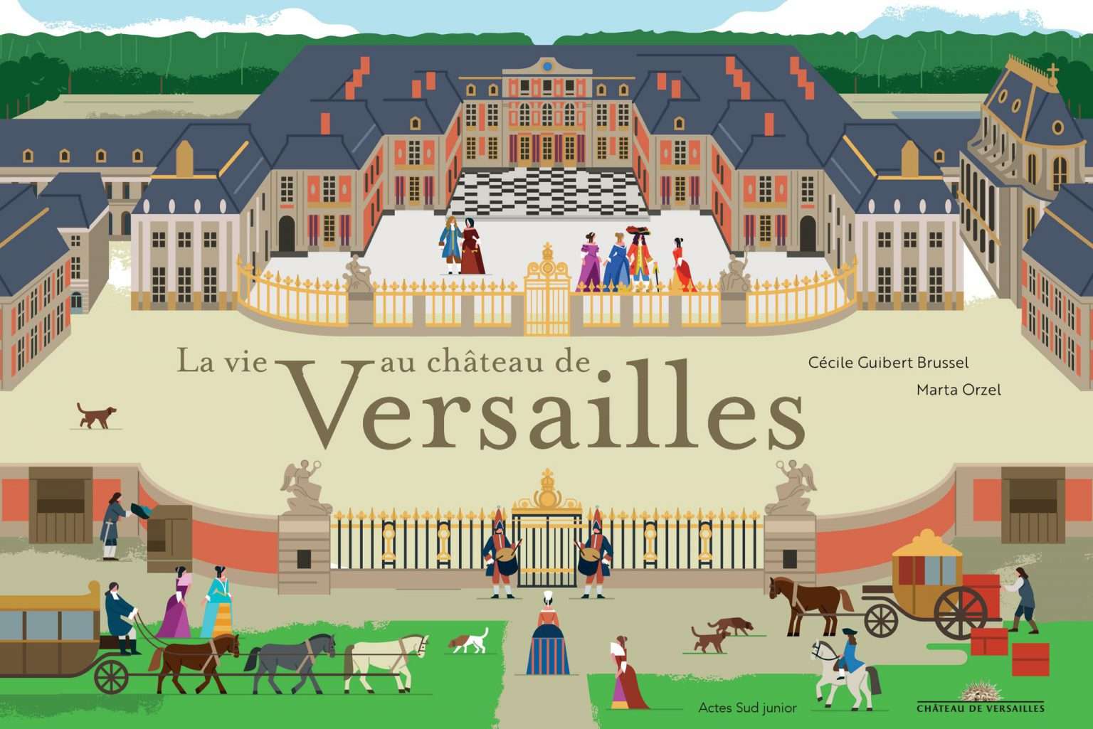 Hier ist Versailles Online-Puzzle