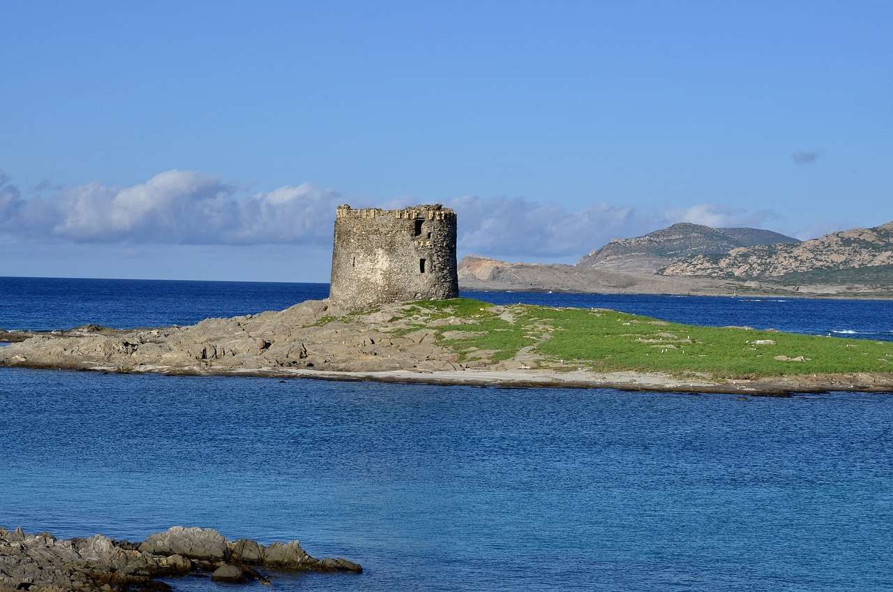 Zee, Toren, Strand online puzzel