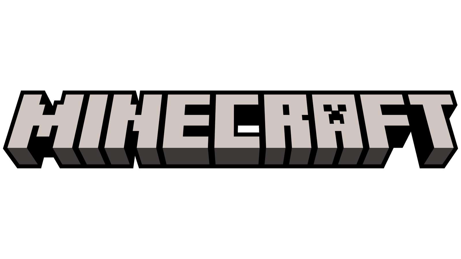 minecraft logotyp Pussel online