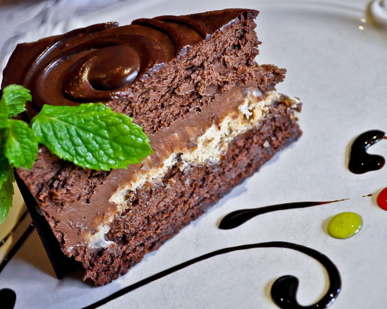 Κέικ σοκολάτας παζλ online