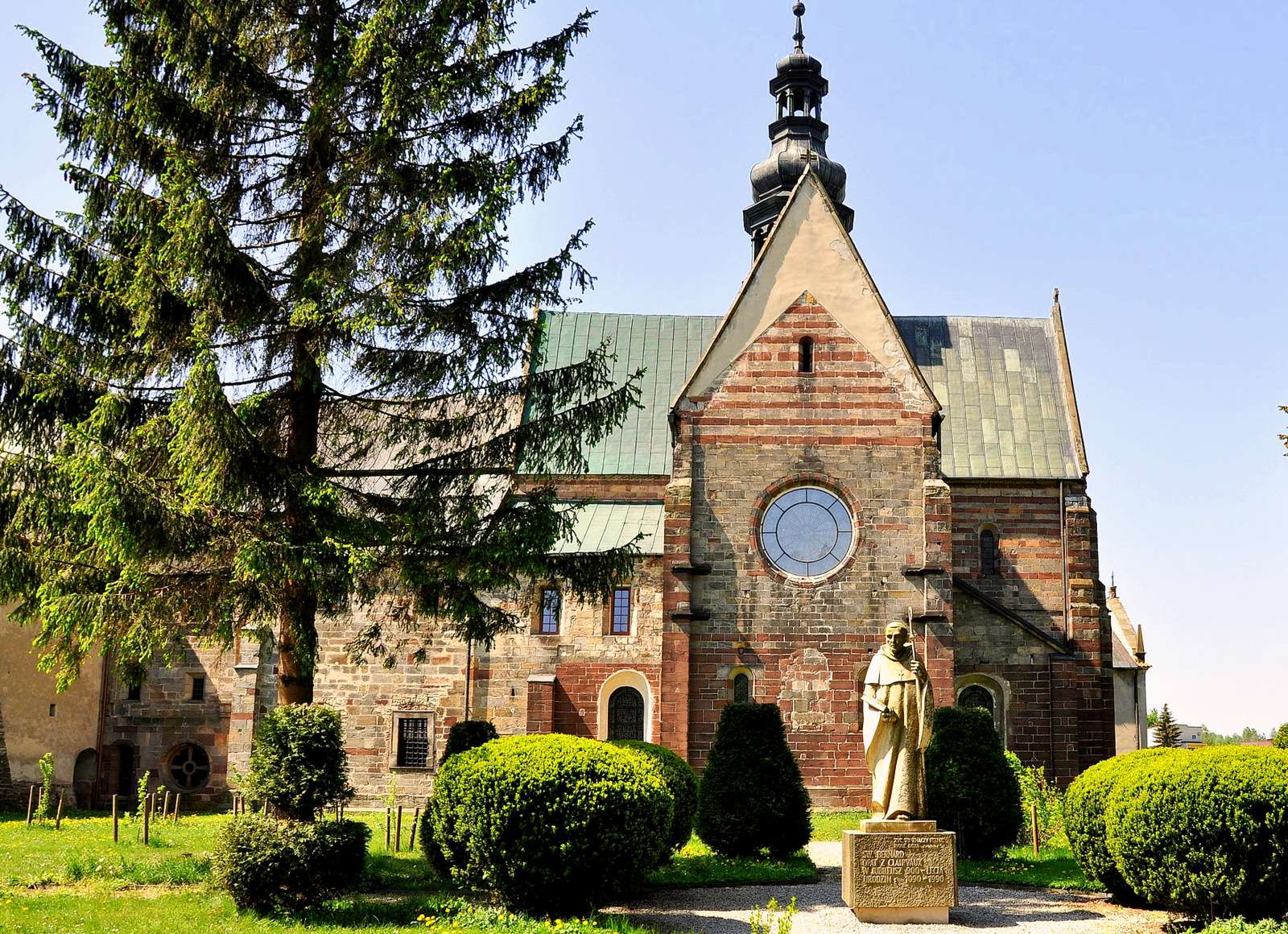 Kirche St. Florian in der Zisterzienserabtei Online-Puzzle
