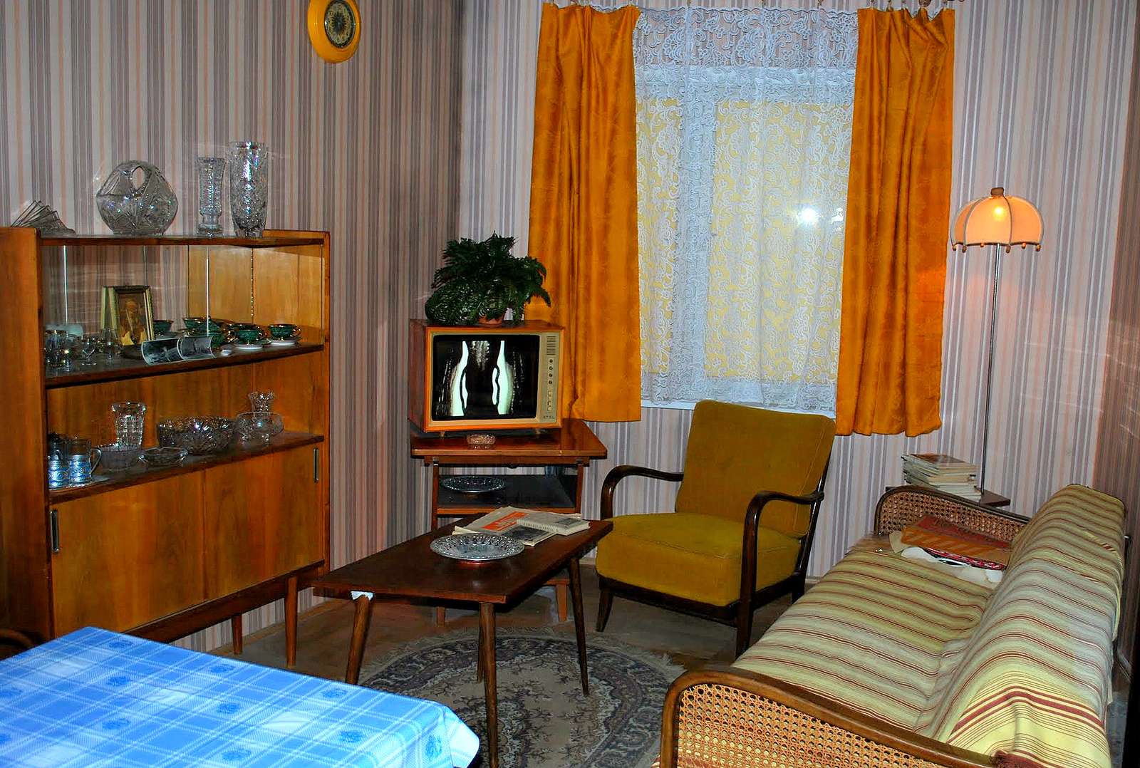 Typical interior from the 1960s. jigsaw puzzle online