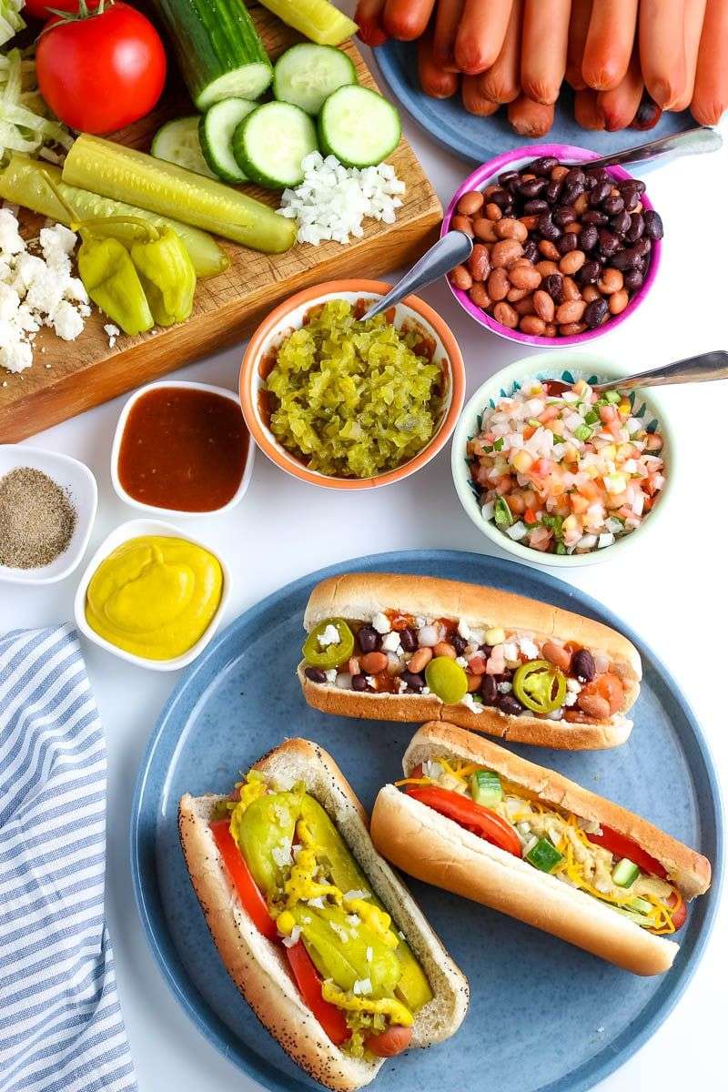 Hotdogs & Toppings online παζλ