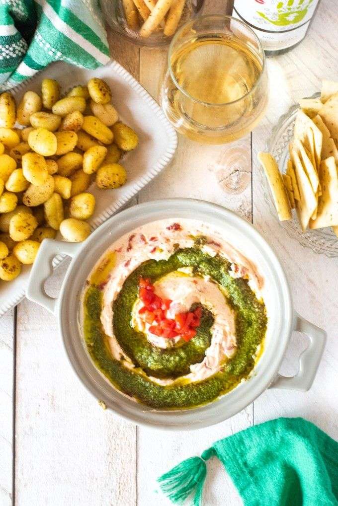 Paradicsomos Pesto Hummus Dip kirakós online