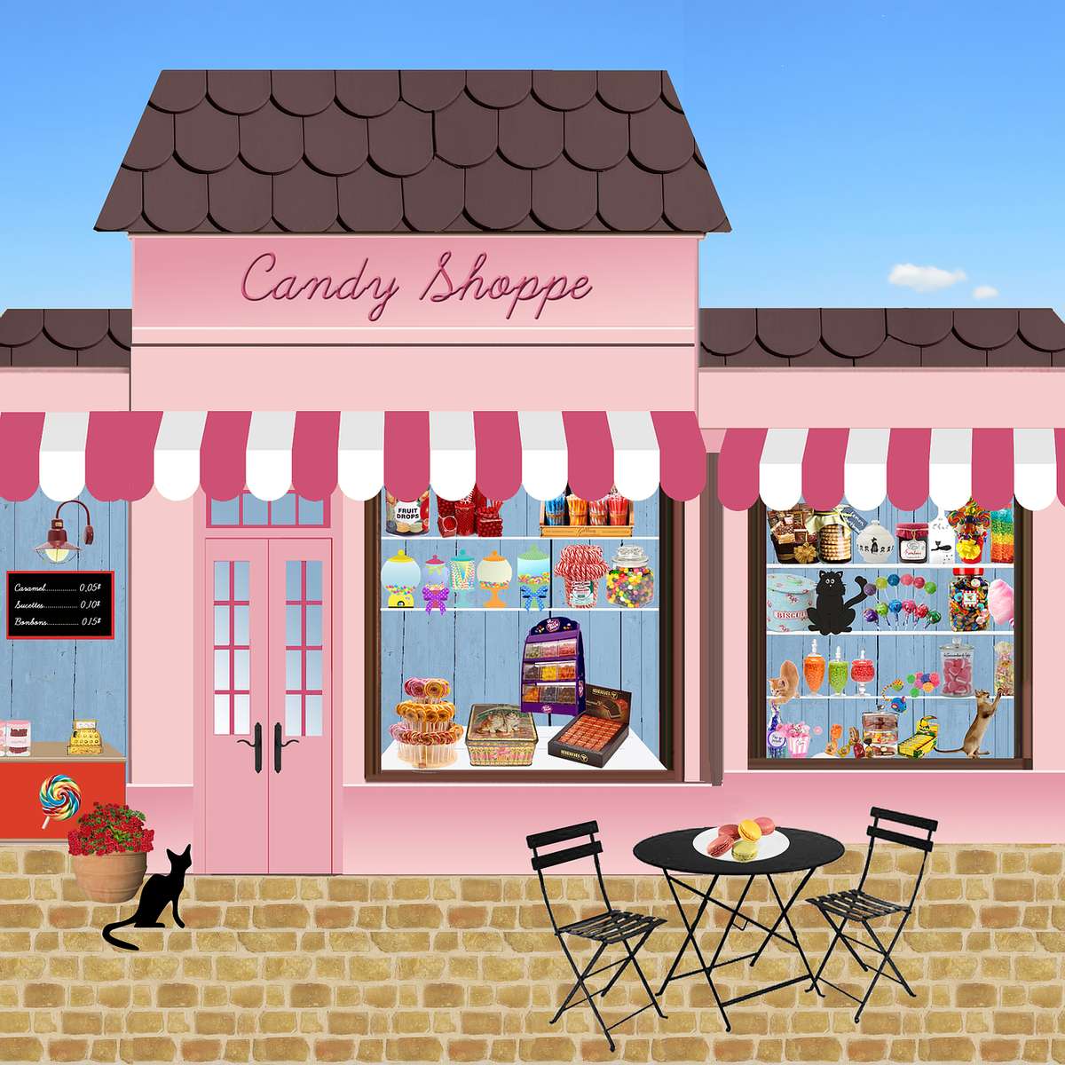 zoete patisserie :) legpuzzel online