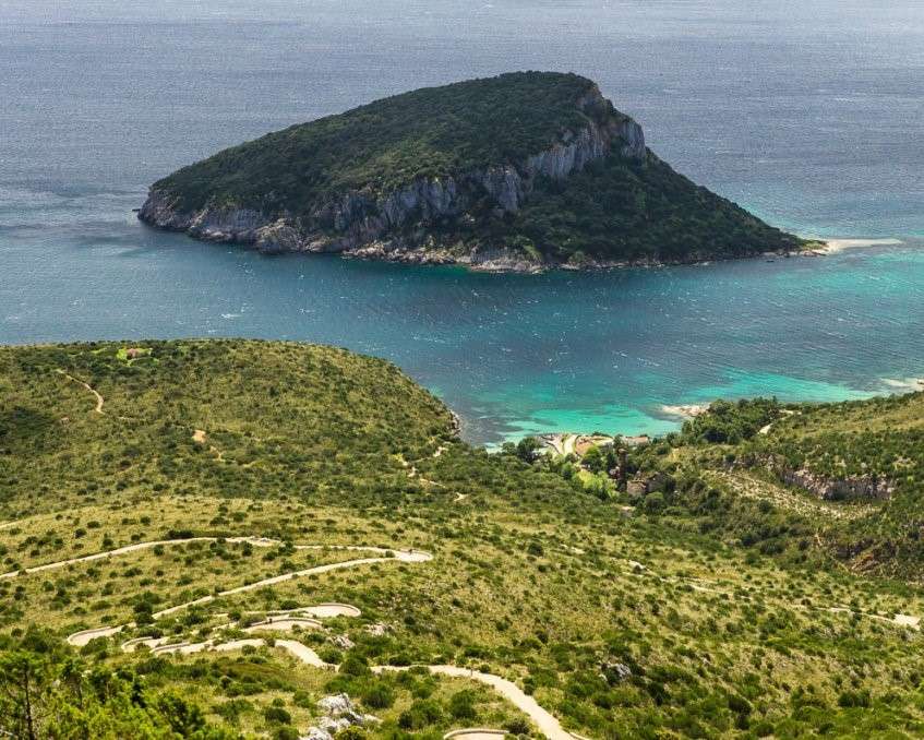 Sardinië landschap online puzzel