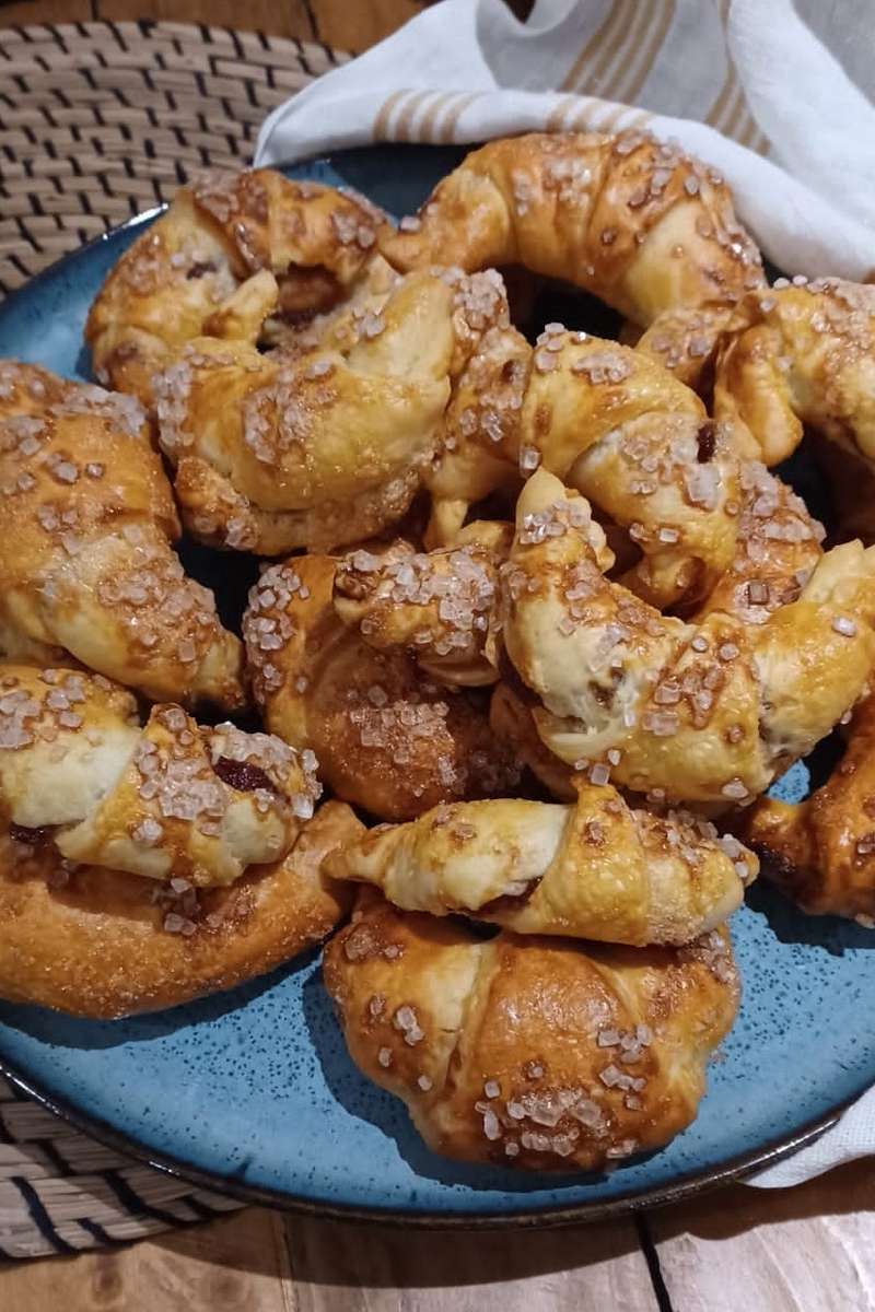 croissants recém-assados puzzle online