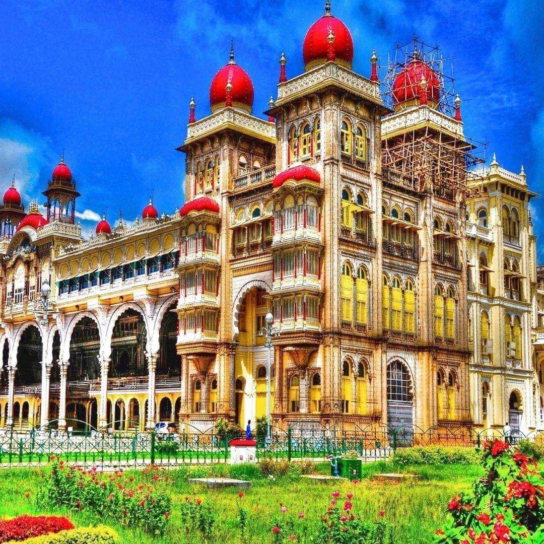 Mysore Royal Palace - Indien pussel på nätet