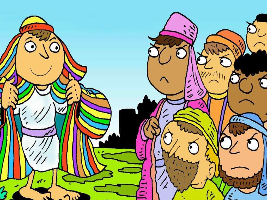 Joseph and his Tunic online puzzle