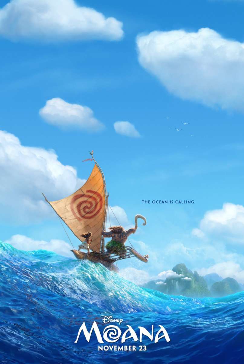 Disney's Moana (ukázkový plakát) skládačky online
