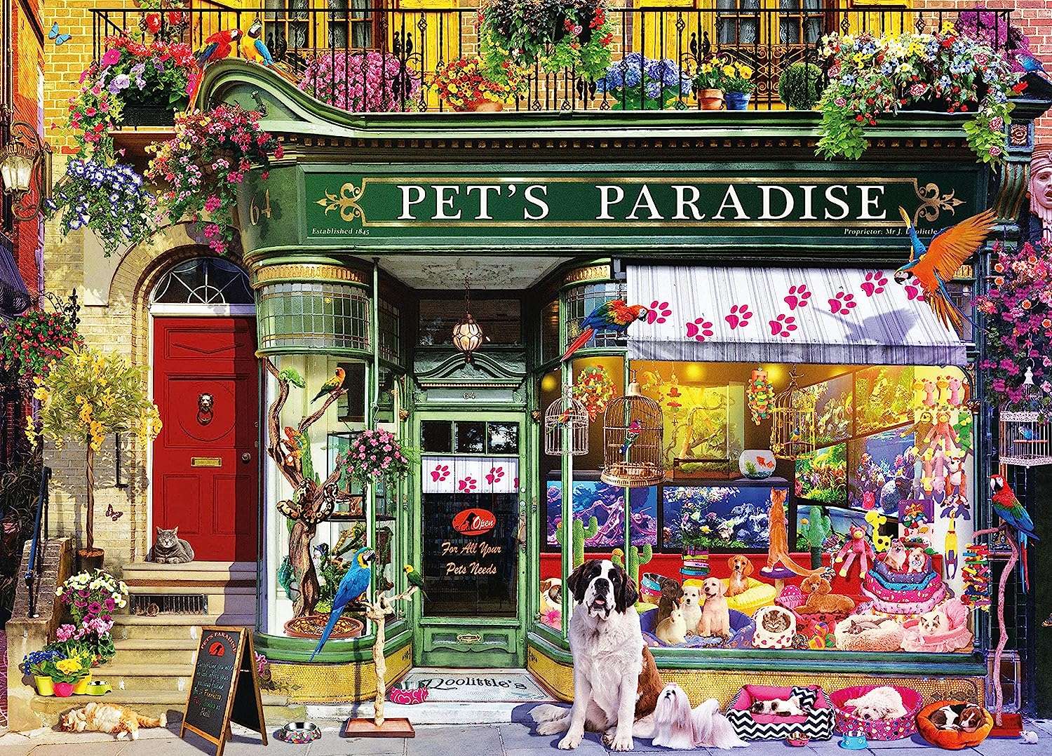 Il paradiso degli animali domestici puzzle online