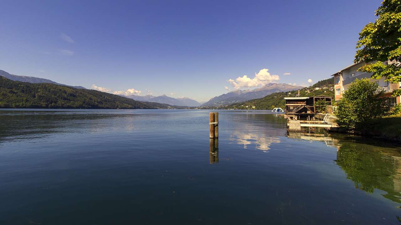 am Millstättersee Online-Puzzle