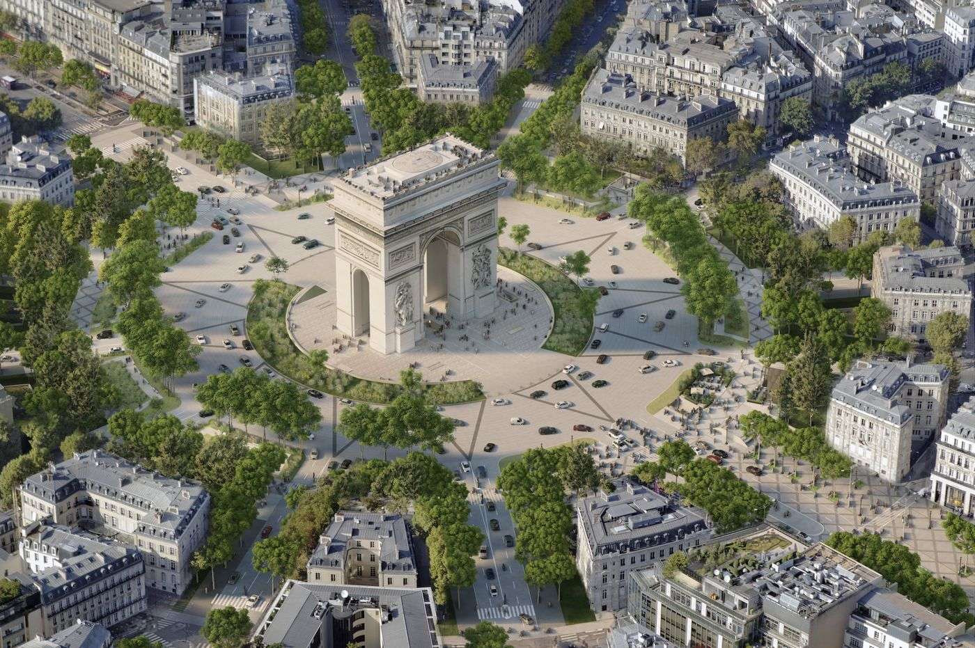 Champs Elysées puzzle en ligne