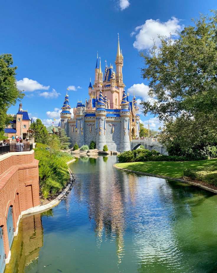 Замъкът на Спящата красавица. Флорида онлайн пъзел