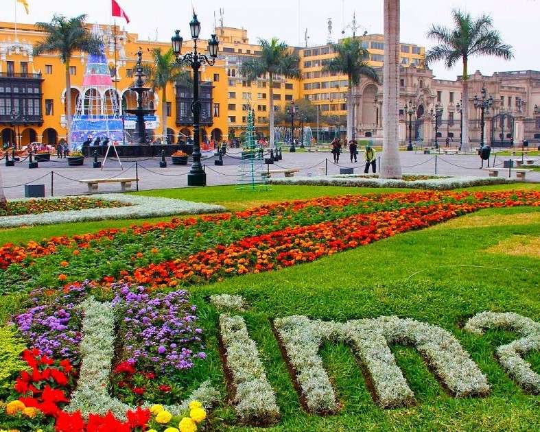Hlavní město Peru. Lima skládačky online
