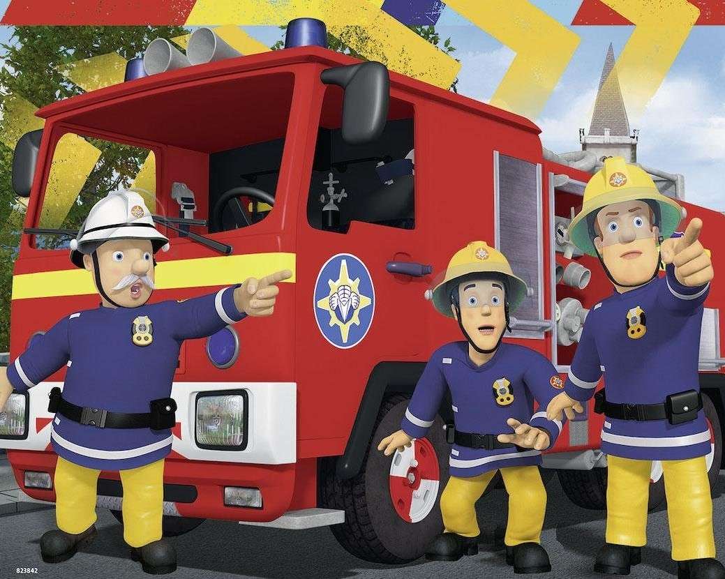 Sam pompier puzzle en ligne