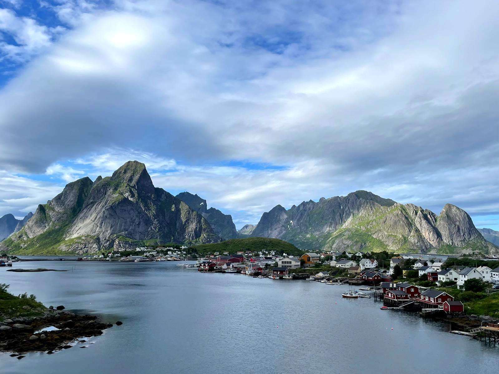 Νησιά Lofoten, Νορβηγία παζλ online