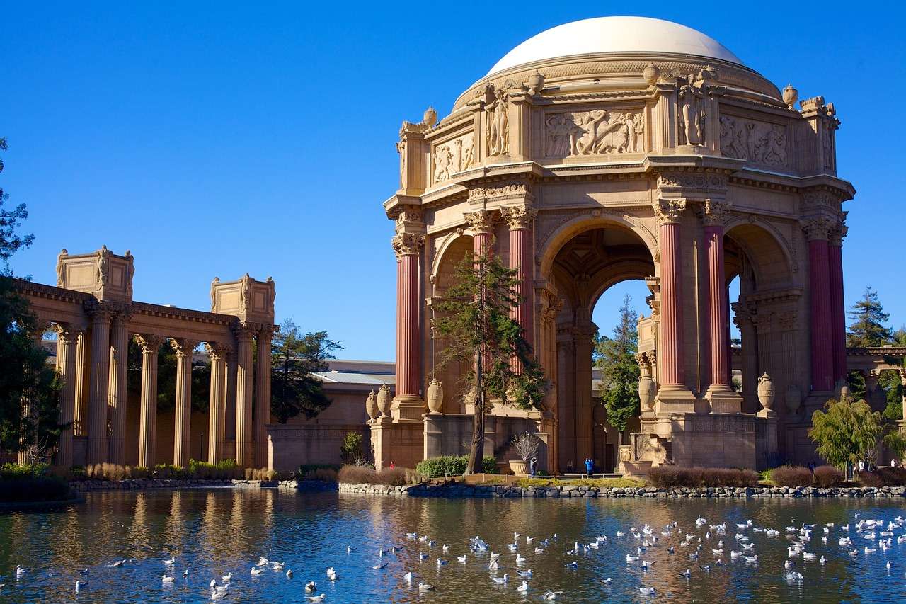 San Francisco palats pussel på nätet