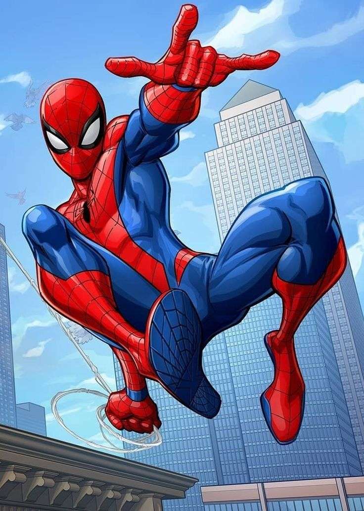 Spiderman skládačky online