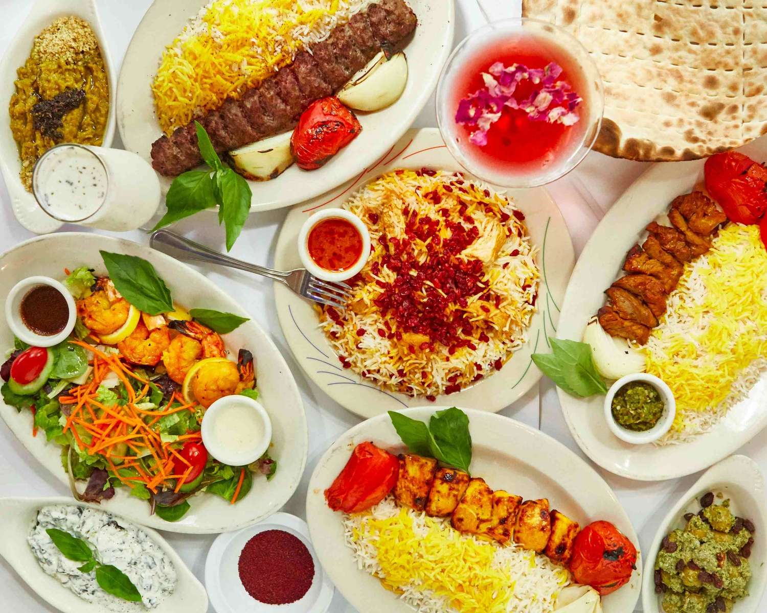 Persisches Essen. Online-Puzzle