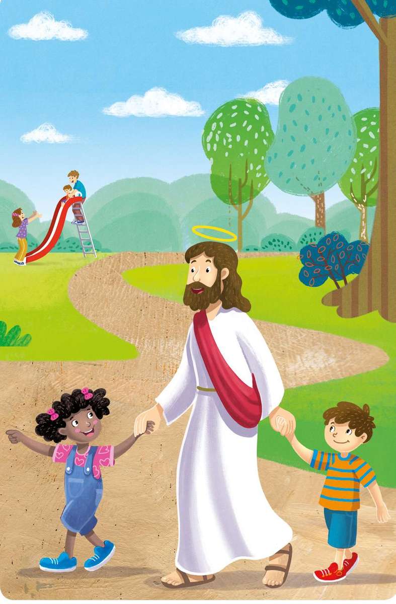 Пътят на ръката на Исус онлайн пъзел