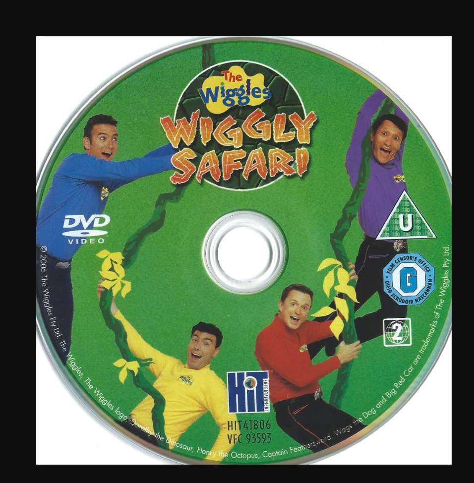 Wiggly Safari DVD 2000 Wiggles origineel online puzzel