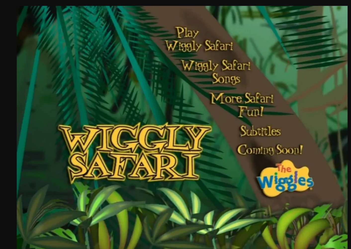 Wiggly Safari Dvd Menu 2002 online παζλ