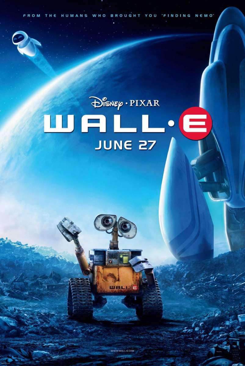 Disney e Pixar: WALL-E (locandina del film del 2008) puzzle online