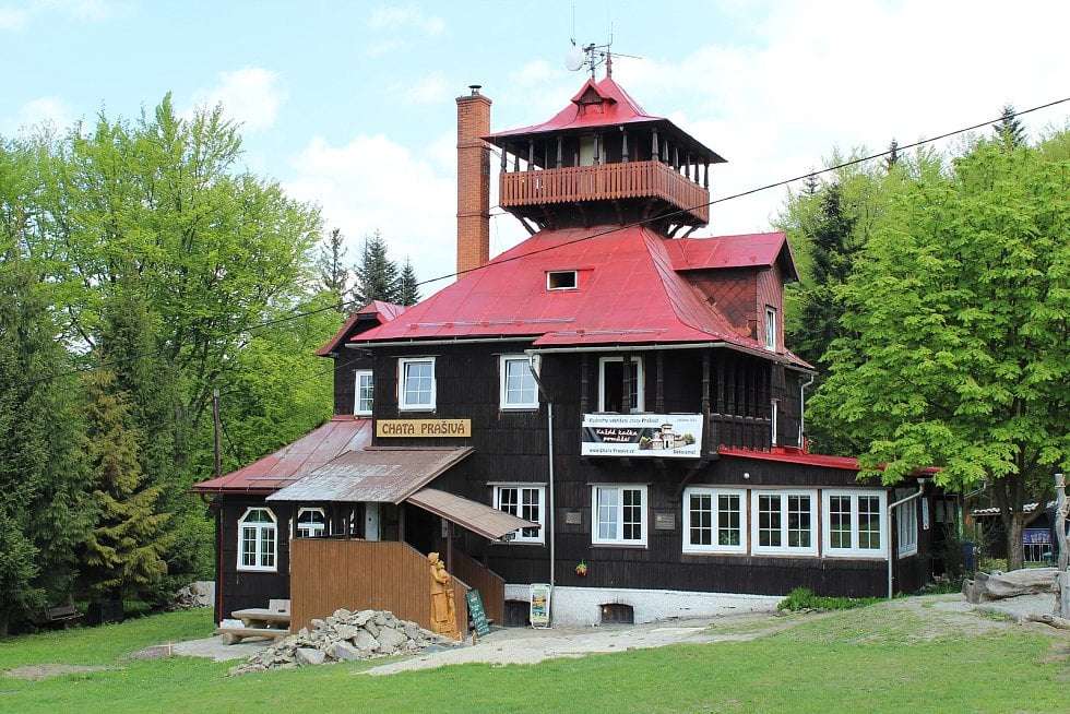 A legrégebbi cseh hegyi faház kirakós online