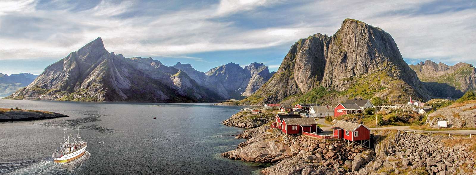Лофотен, Норвегия онлайн пъзел