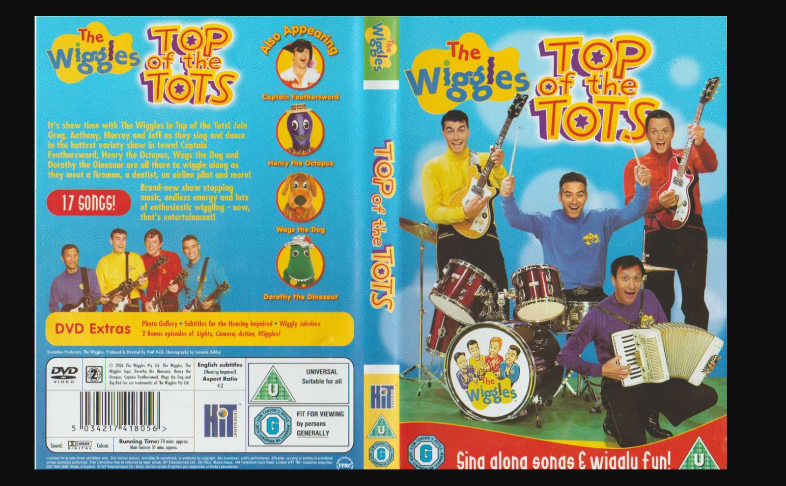 Top Of The Tots 2003 OG Wiggles puzzle online