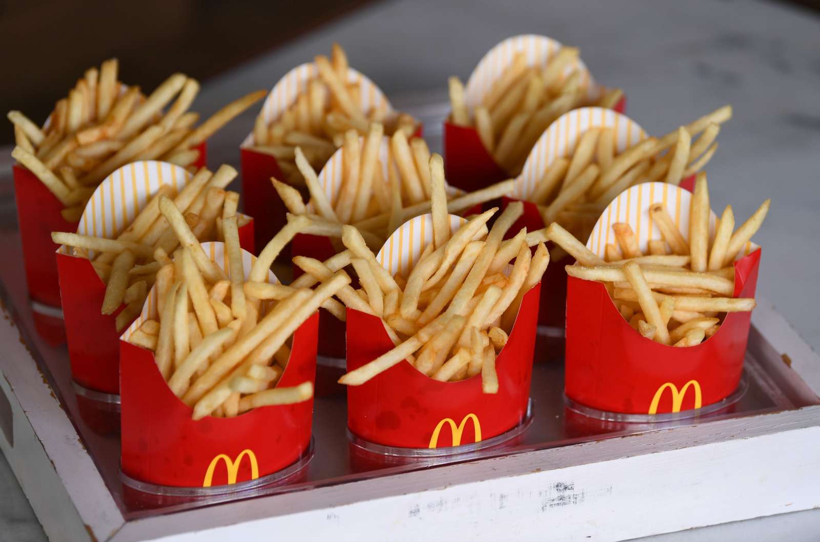 Papas fritas de McDonald's❤️❤️❤️❤️❤️ rompecabezas en línea