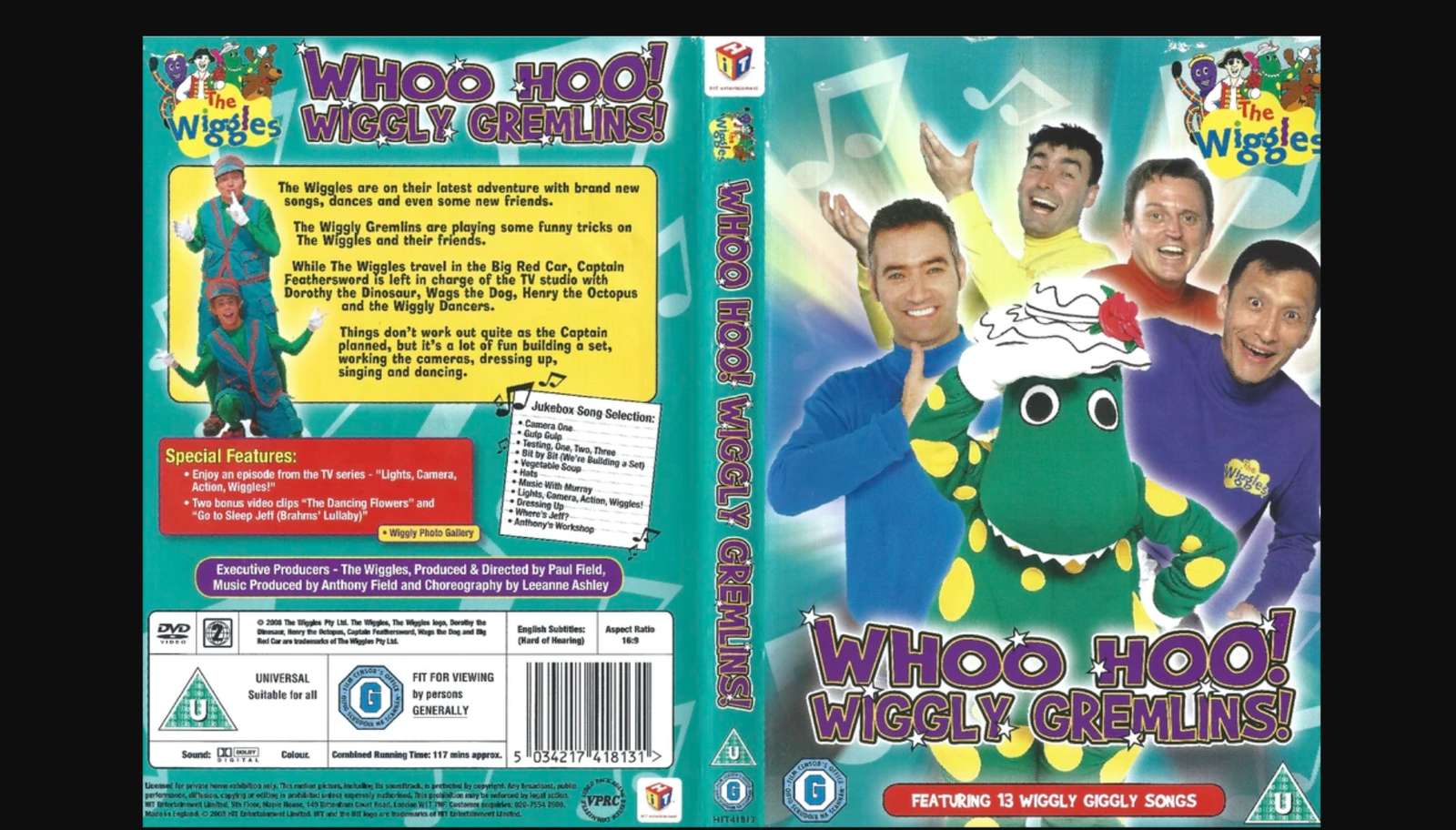 Whoo Whoo Wiggly Gremlins 2003 OG Wiggles DVD Puzzlespiel online