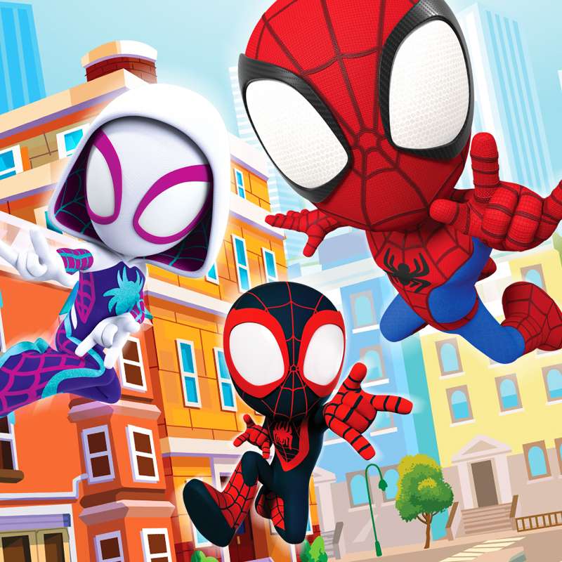 Spiderman Spidey online puzzel