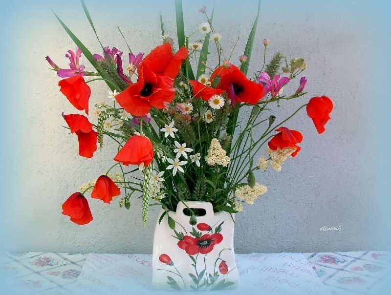 диви цветя цветя онлайн пъзел