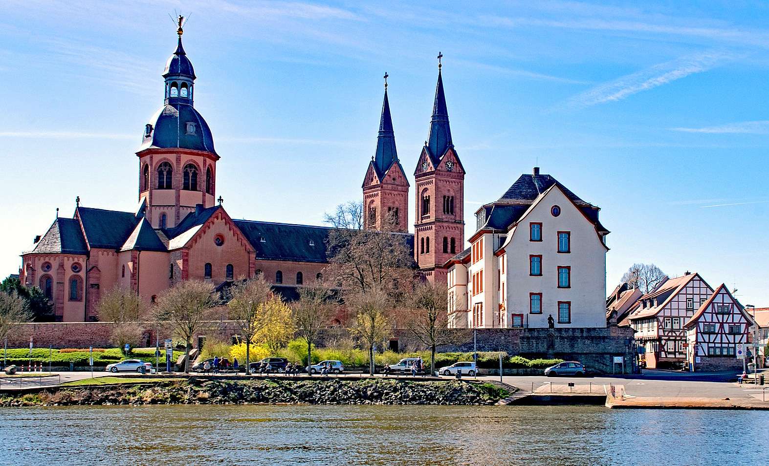 Panorama da cidade de Seligenstadt am Main quebra-cabeças online