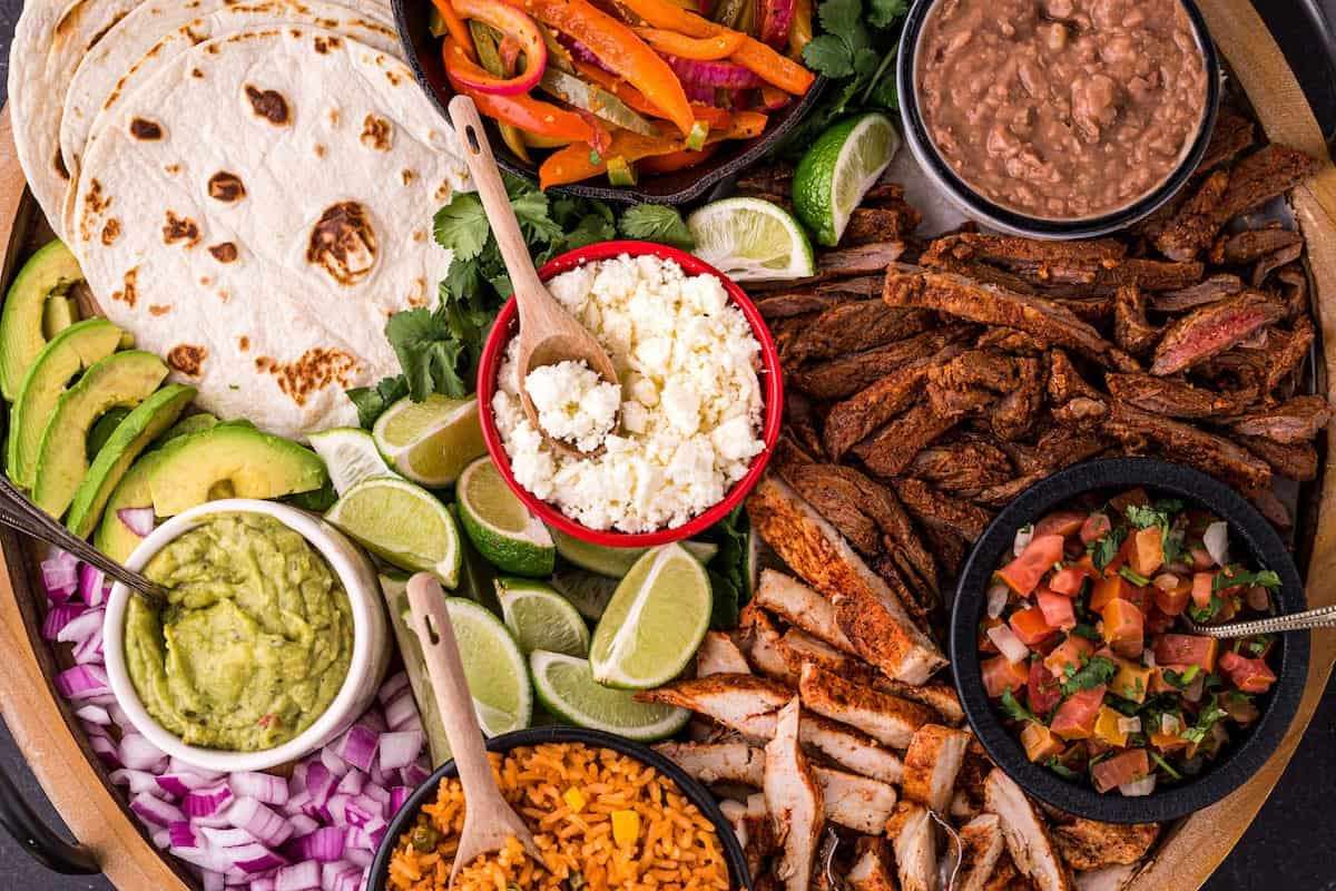 Fajita-bord legpuzzel online