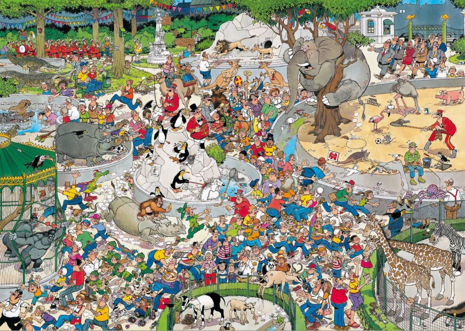grădina zoologică a lui Marie jigsaw puzzle online