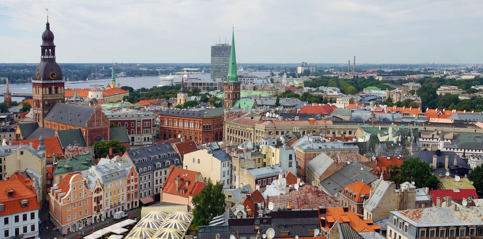 Riga, Lettland Puzzlespiel online