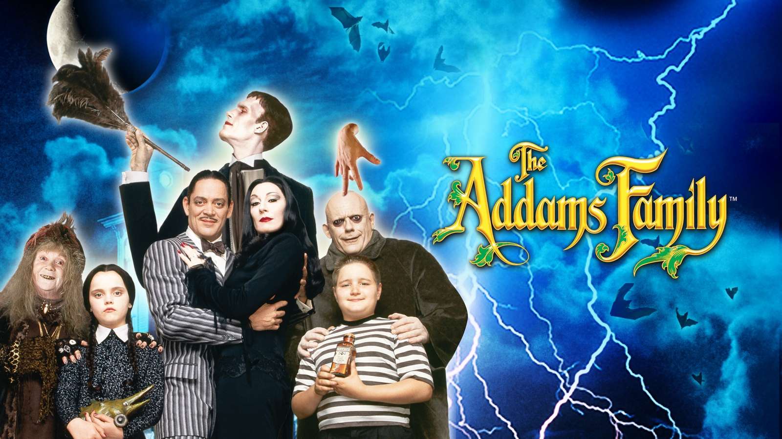 Familia Addams jigsaw puzzle online
