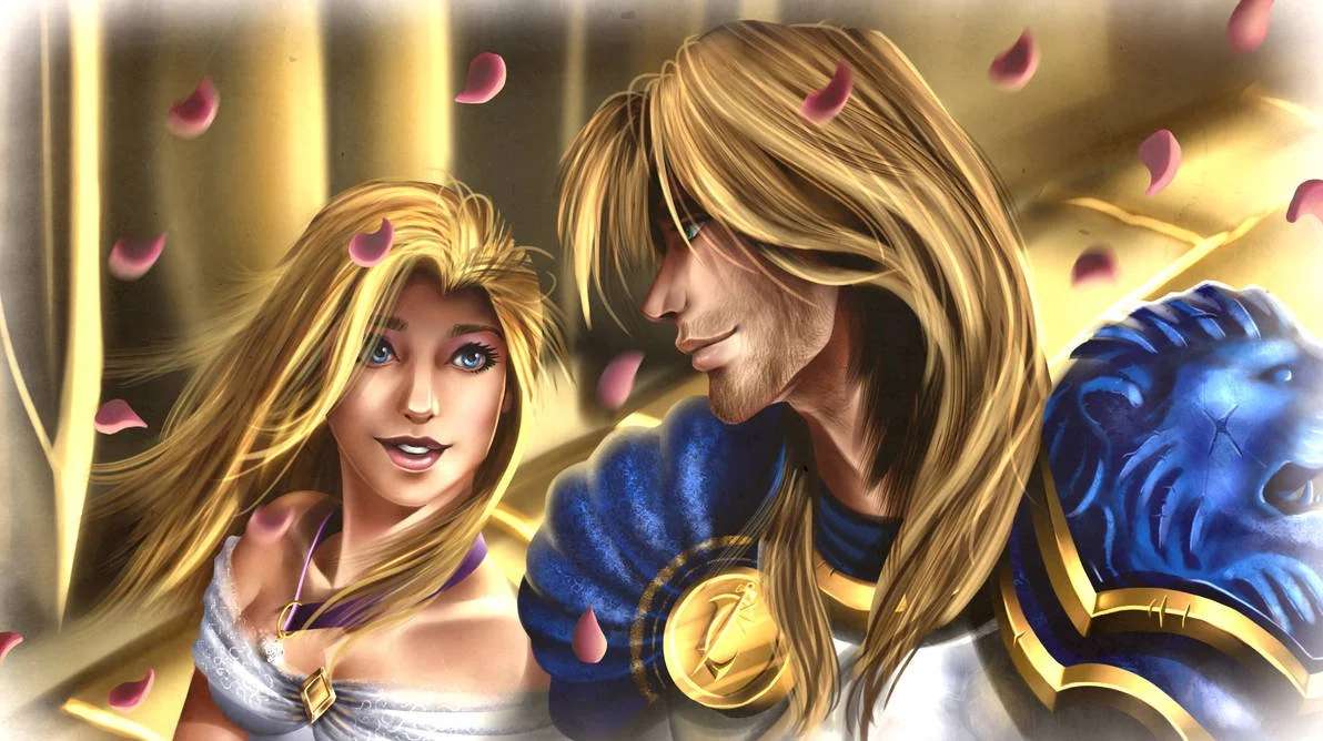 Arthas x Jaina jigsaw puzzle online