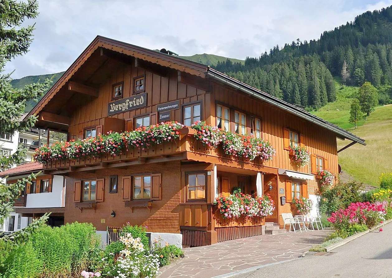 Kleinwalsertal Vorarlberg Ausztria kirakós online
